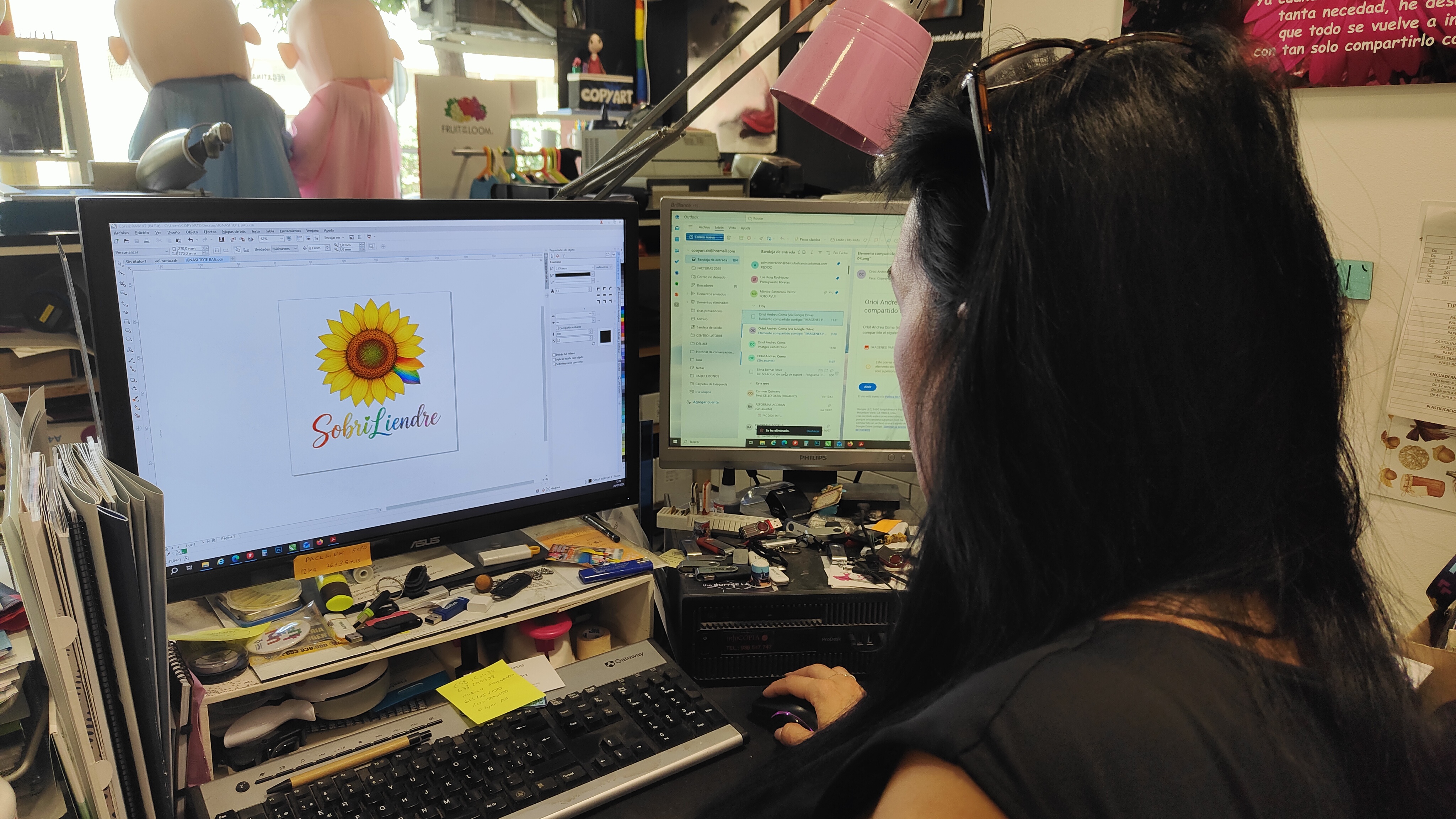 Diseño gráfico en Copy Art, Sant Boi de Llobregat